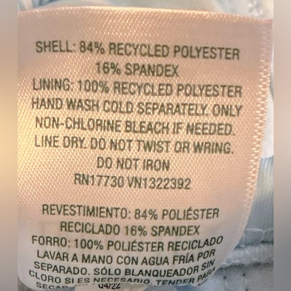 Wild Fable Light Blue Polka Dot One- Piece Swimsuit - Picture 9 of 10